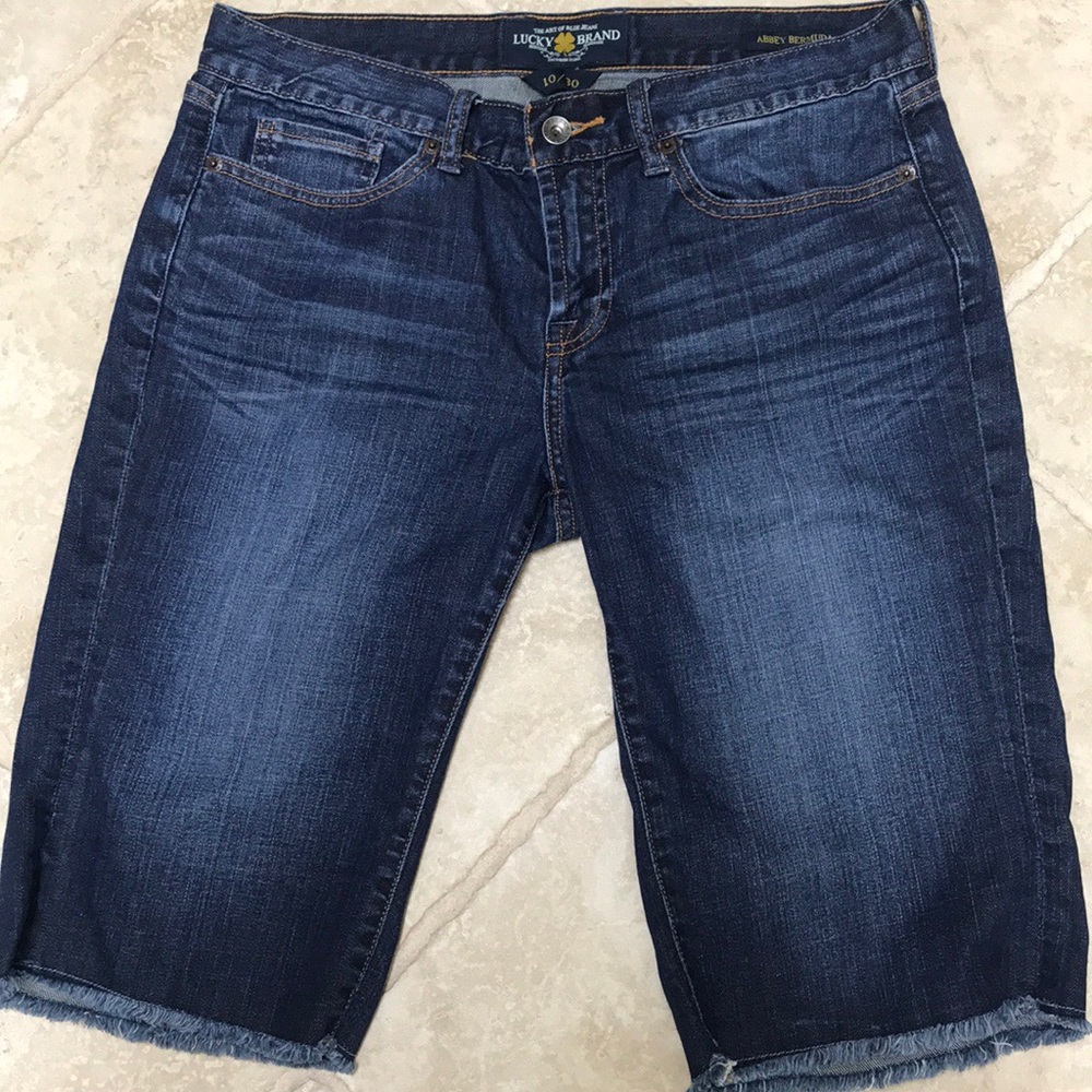 Lucky Brand Abbey Bermuda size 10